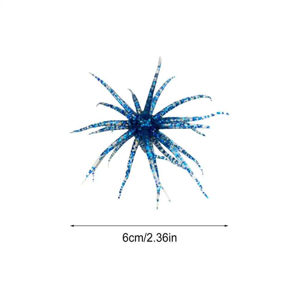 Sea Urchin Soft Silicone Fishing Lure 2 Pack – Bass & Saltwater