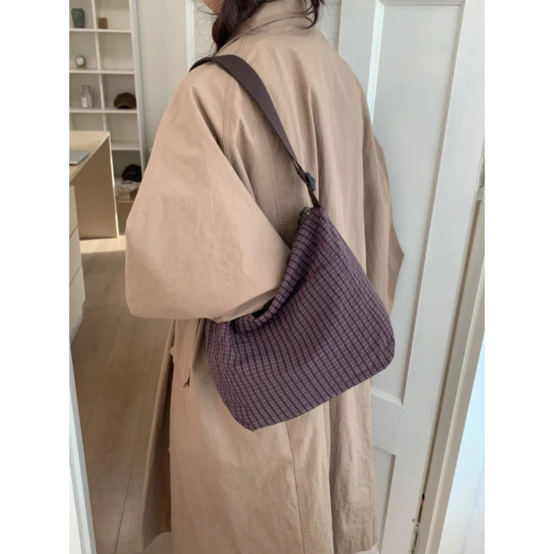 Nixie Large Canvas Tote Bag – Shoulder & Crossbody for Women