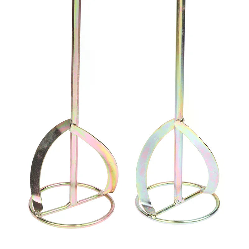S-Shape Paint & Mortar Mixer Drill Attachment – Metal Stirring Rod