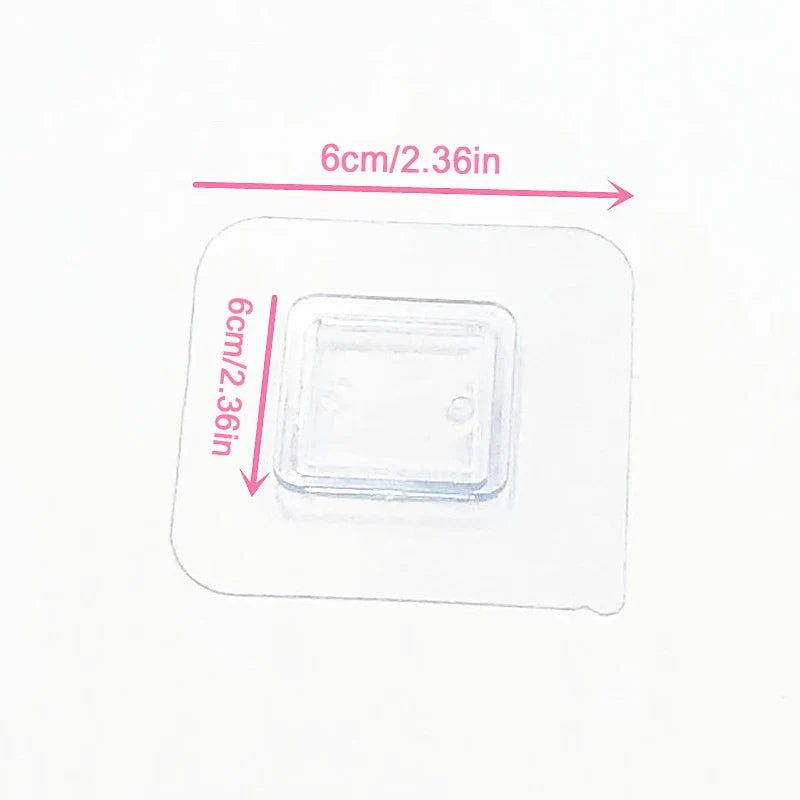 Transparent Self-Adhesive Wall Hook – No-Drill Kitchen & Bath