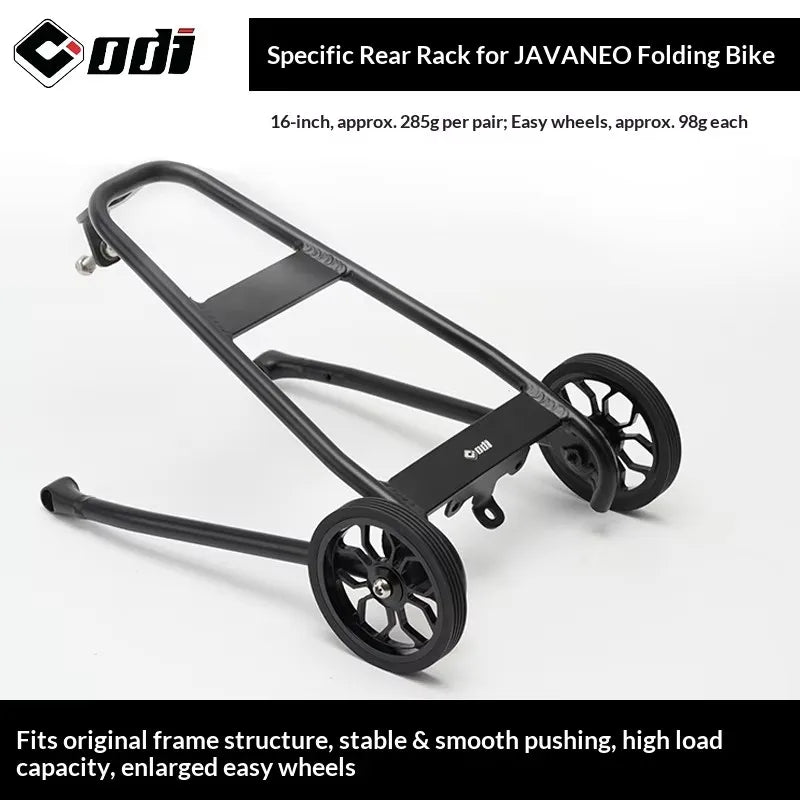 ODI Rear Rack for JAVA NEO 16"/20" Folding Bike | Alloy Cargo Rack