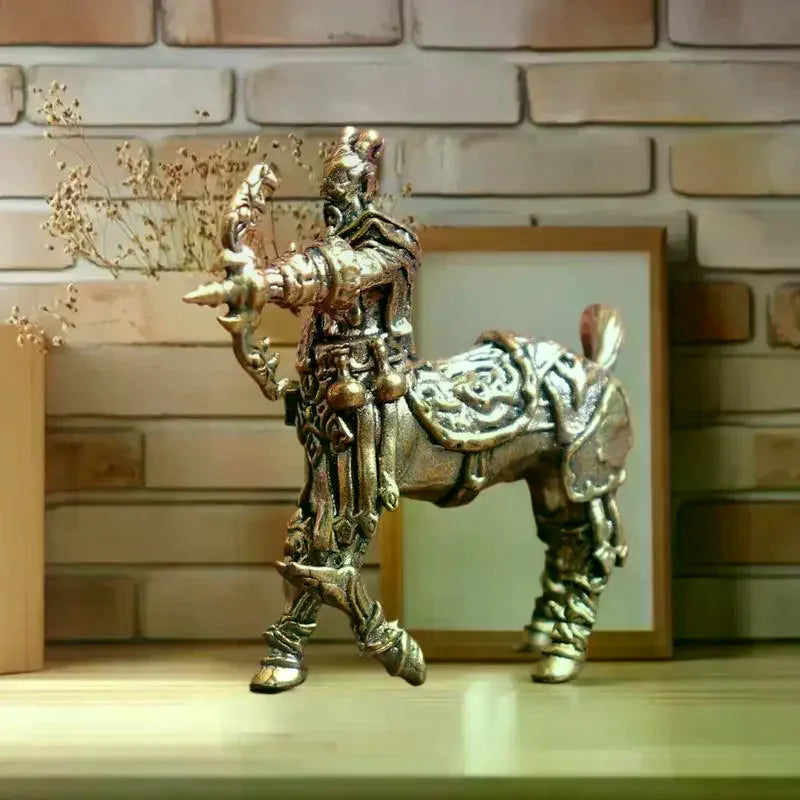 Brass Centaur Sagittarius Ornament | Mythological Desk Décor