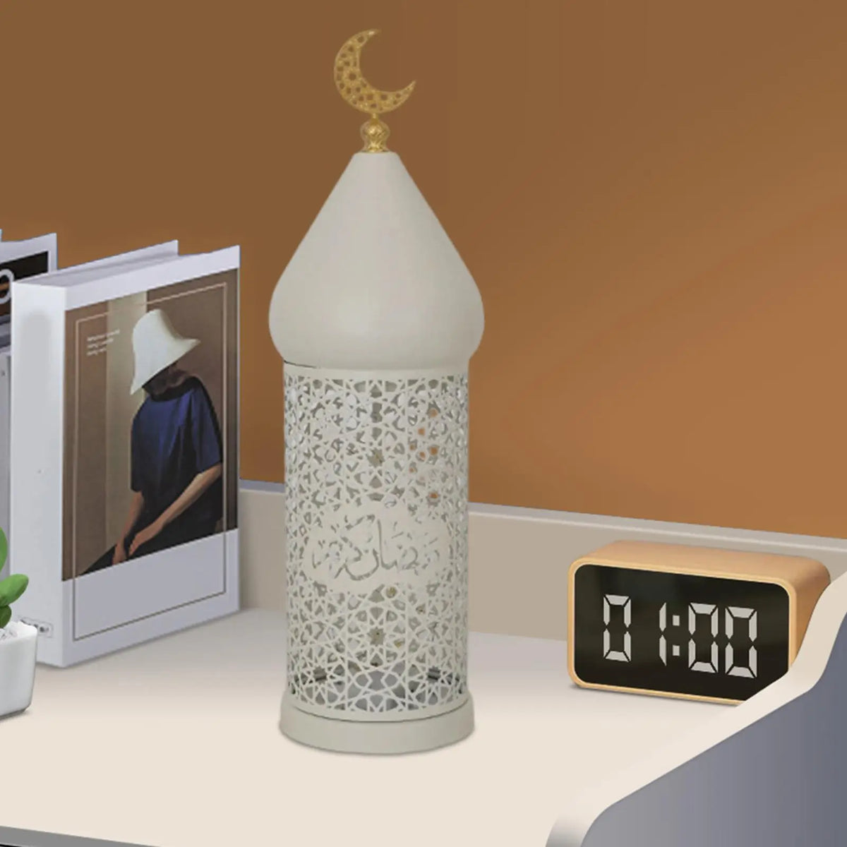 Metal Hollow Lantern Candle Holder – Middle Eastern Home Decor