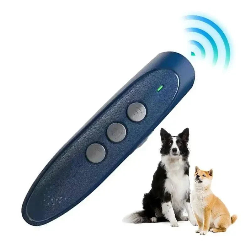 Ultrasonic Dog Bark Training Device | Handheld with LED