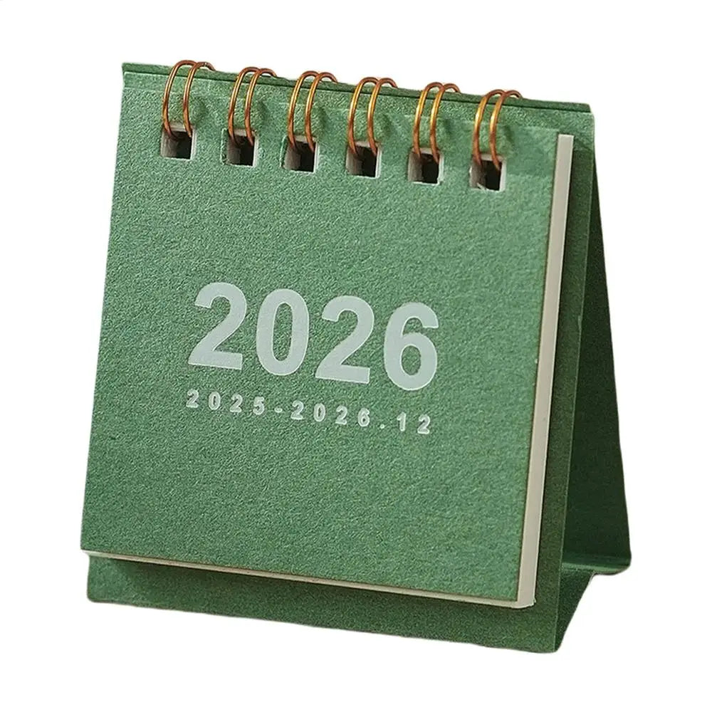 2026 Mini Desk Calendar – Monthly Planner & Scheduler