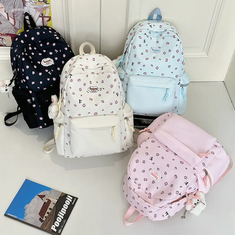 Japanese Style Large Capacity Nylon Student Backpack | Nixie