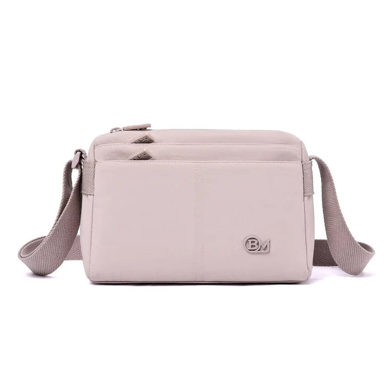 Nixie Minimalist Large Capacity Waterproof Nylon Crossbody Bag