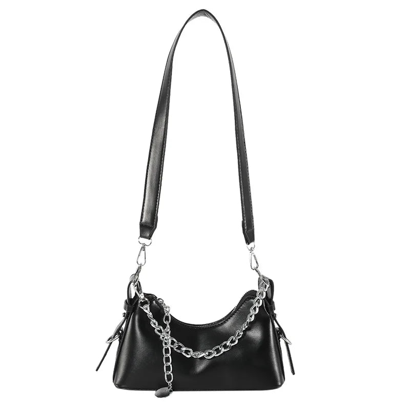 Women's Chain Crossbody Bag – Chic Shoulder & Underarm Purse