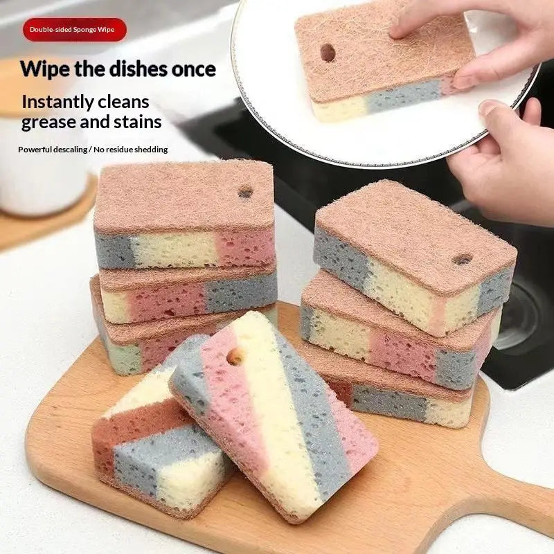 Scratch-Free Dishwashing Sponge Scrub Pads – 1/5/10/20 Pcs