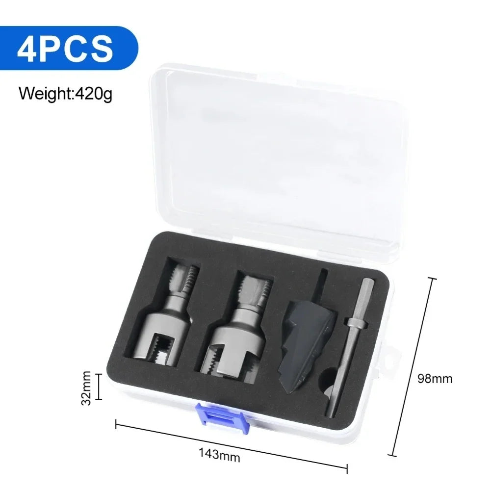 PPR Pipe Threader Kit – Triple-Flute Counterbore Drill Bit