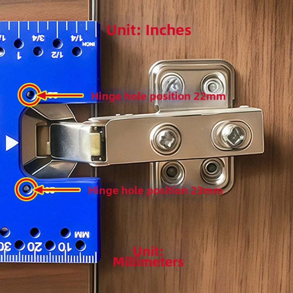 Magnetic Hinge Fixing Plate Tool – Cabinet & Door Install