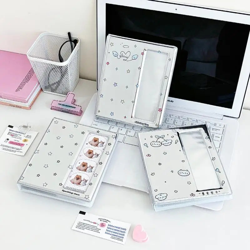 4-Grid Photo Strip & Card Album – Holds 40 Strips & 20 4x6 Photos