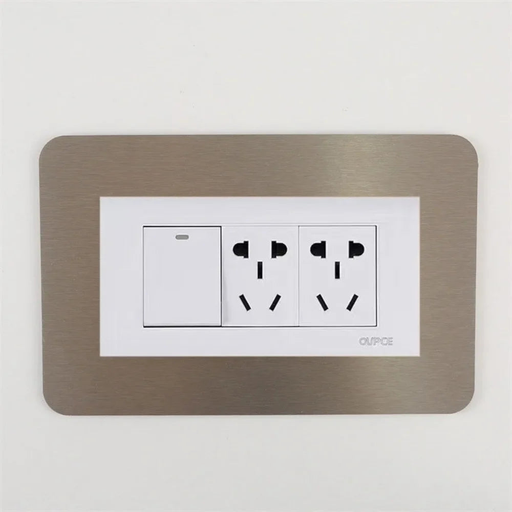 Light Switch Protective Cover – Dustproof No-Drill Wall Panel