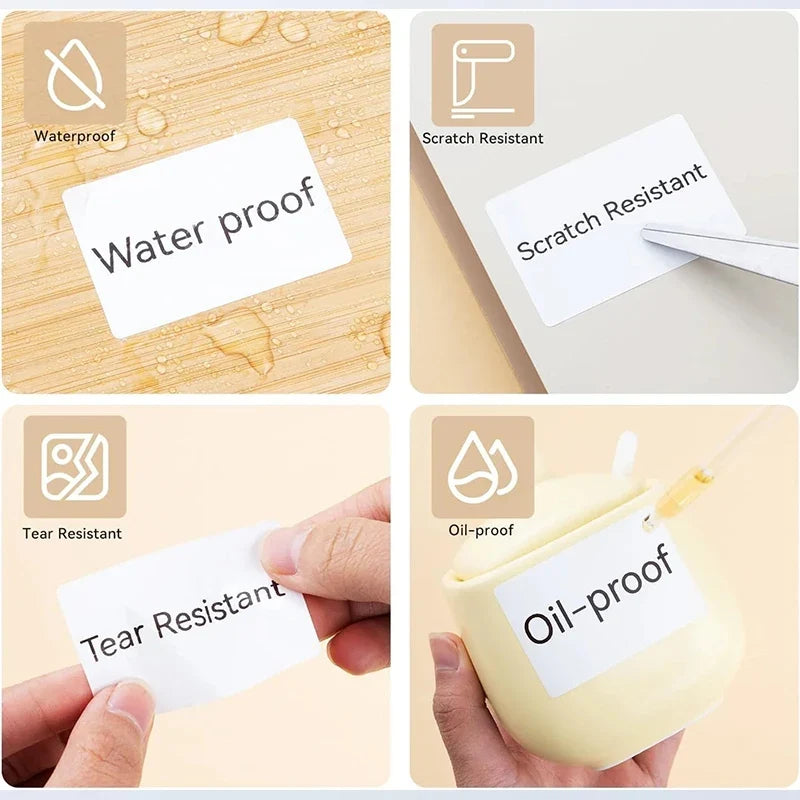NIIMBOT Thermal Label Paper – Waterproof Self-Adhesive Stickers