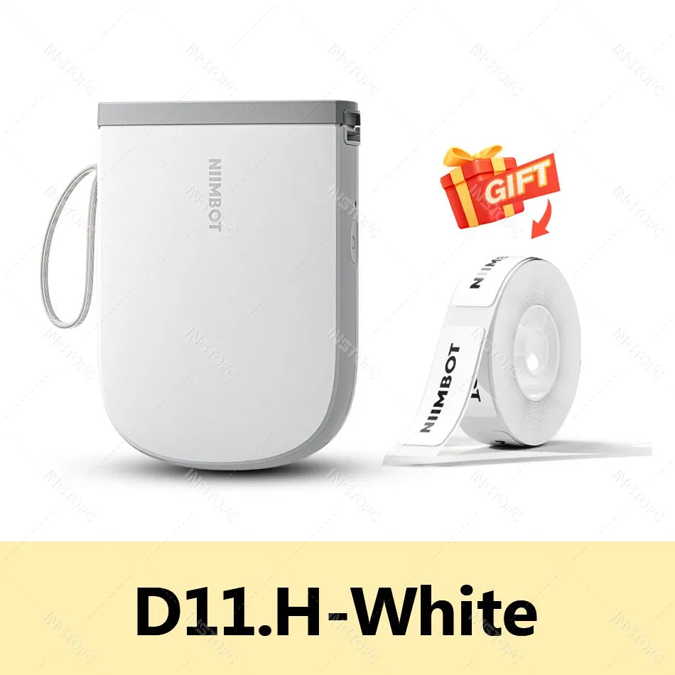 Niimbot D11H Portable Bluetooth Thermal Label Printer 300DPI