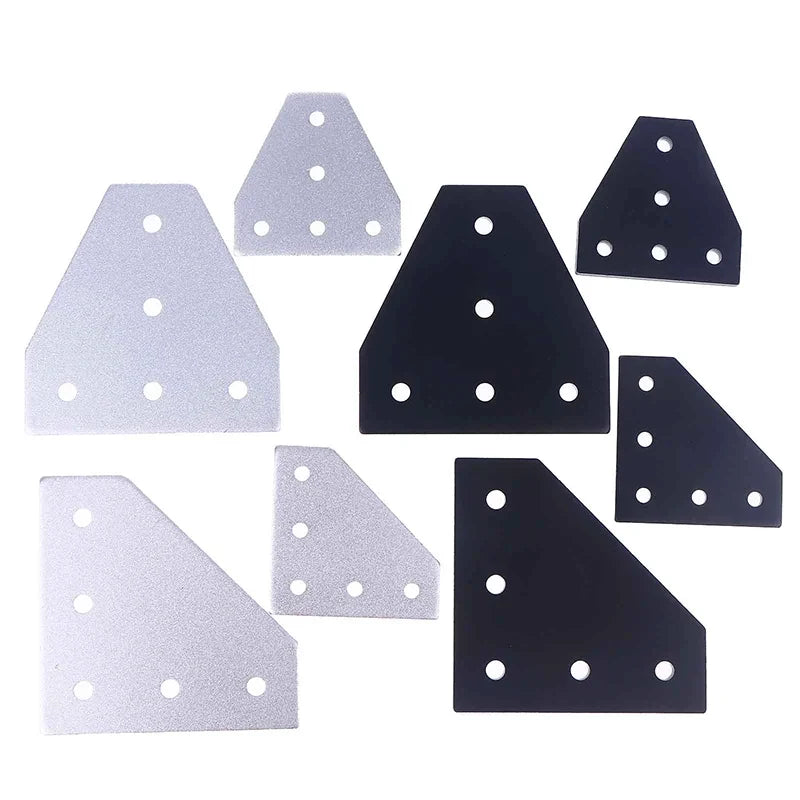 T/L Type 5-Hole Corner Bracket for 2020 3030 Aluminum Profile