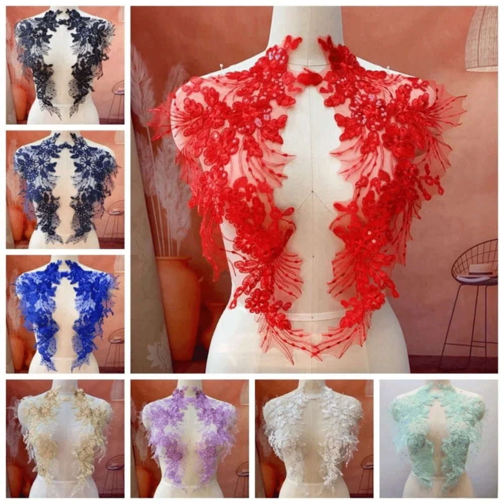 Polyester Embroidery Flower Patch – Floral Garment Appliqué