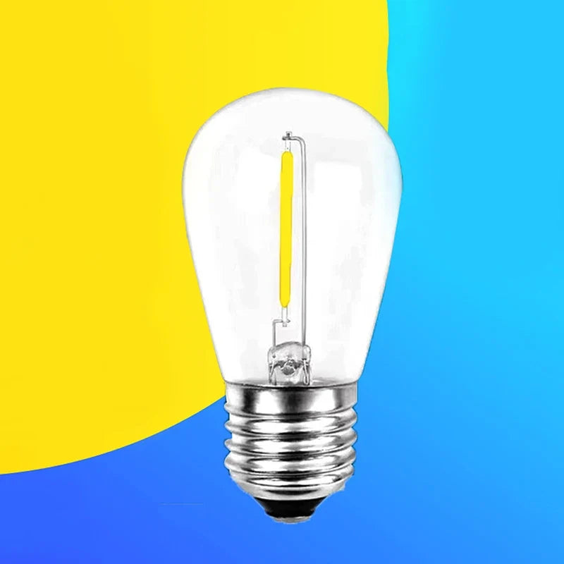 S14 LED Bulb E26/E27 Warm White Shatterproof String Light Bulb