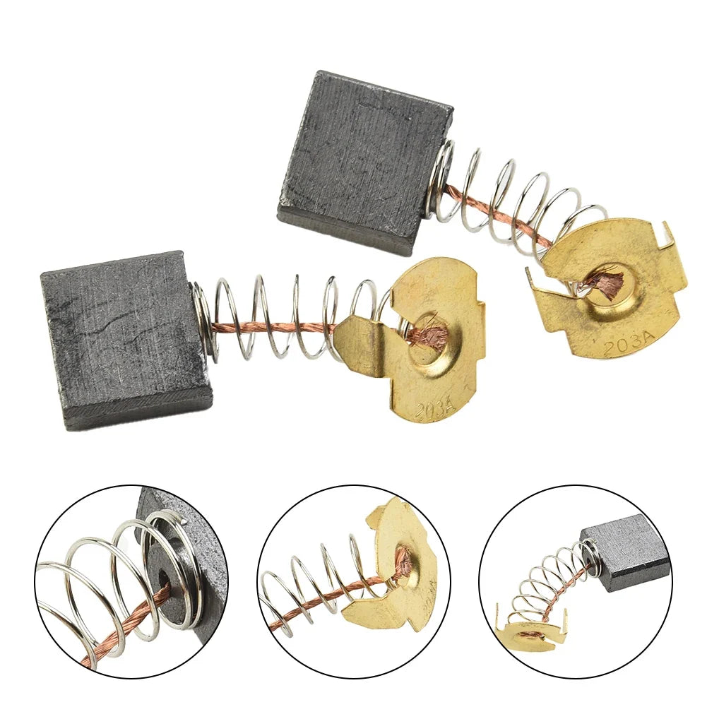 CB-203 Carbon Brushes 18×16×7mm for Angle Grinder – 5 Pack