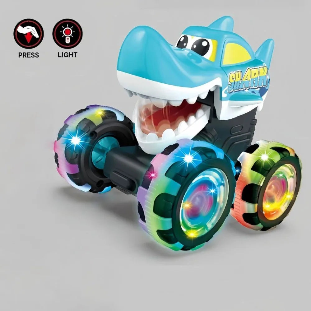 Monster Truck Pull Back Toy with Lights – Kids Gift Ages 4–12