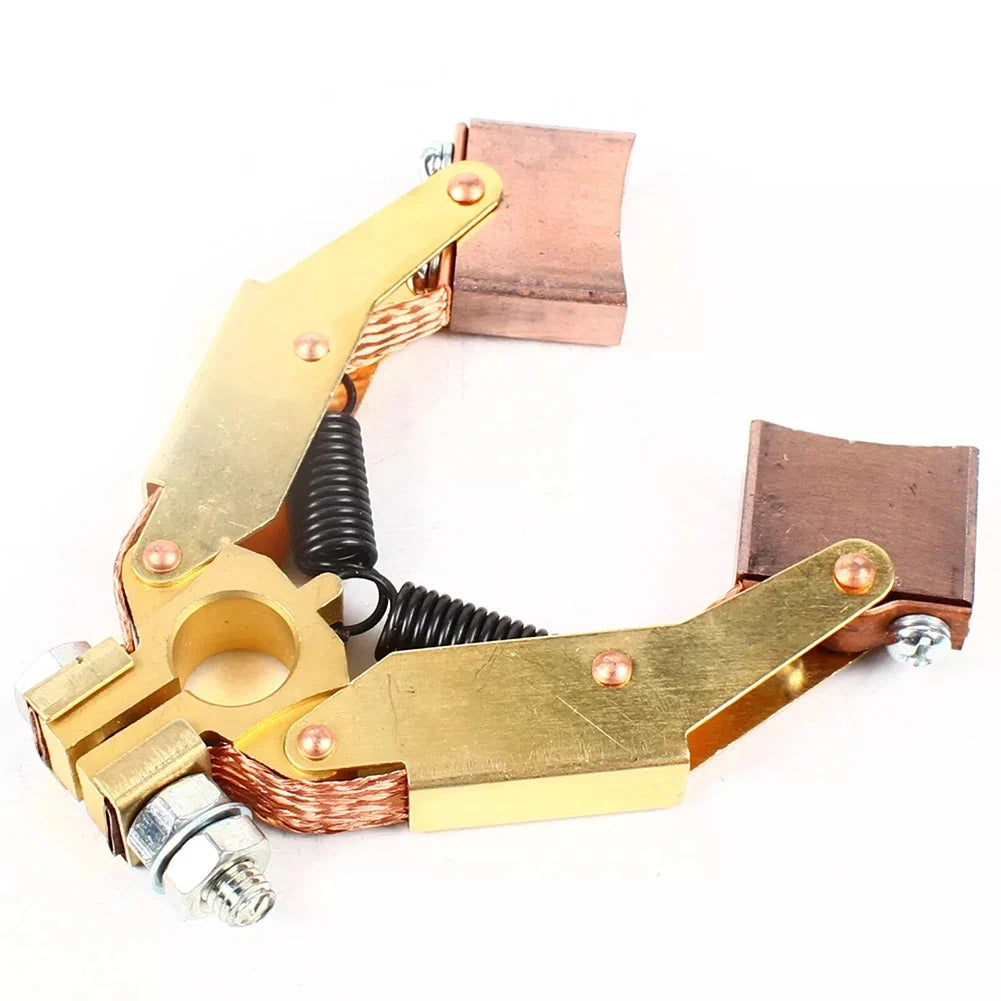 Copper V-Shape Carbon Brush Holder for DC Motors & Stranders