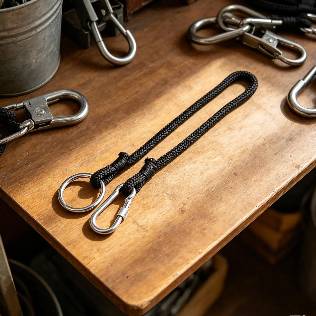 Heavy-Duty Horse Gate Latch – Weatherproof Rope Lock