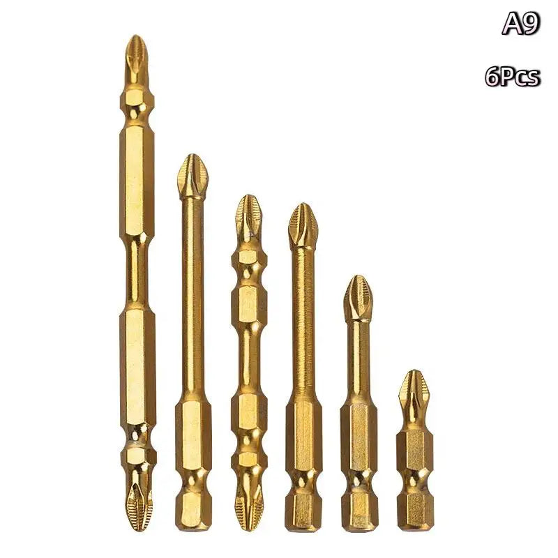 K5 Magnetic S2 Screwdriver Bits Set – Anti-Slip Cross Head