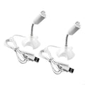 USB-A Desktop Condenser Microphone | Flexible Gooseneck