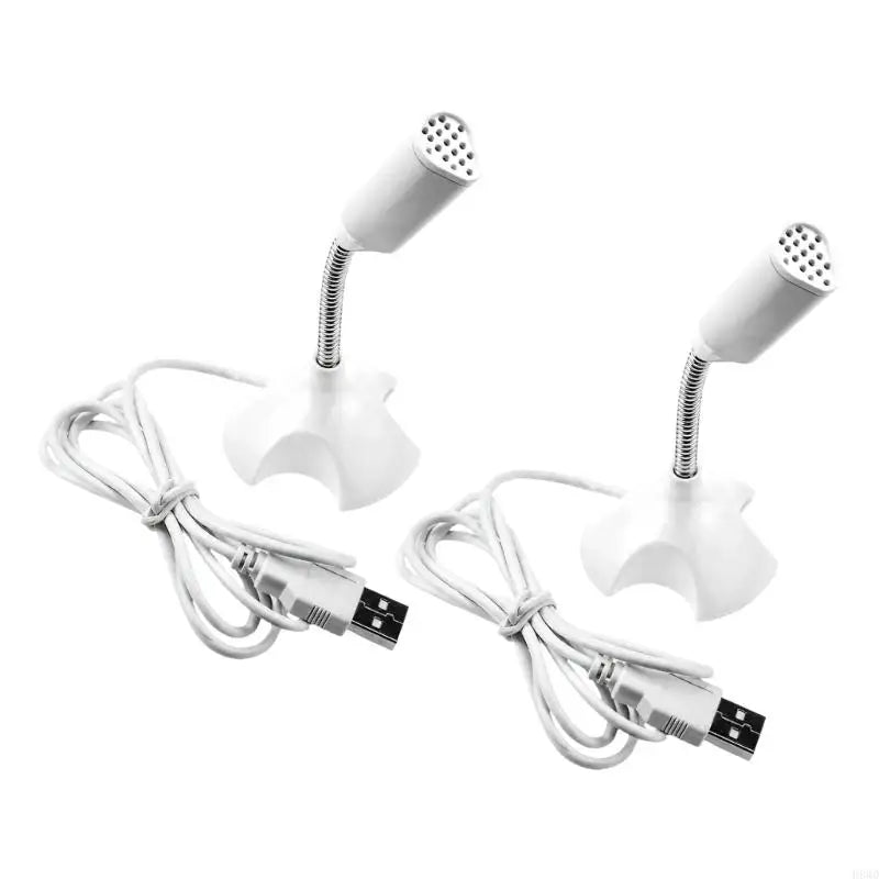 USB-A Desktop Condenser Microphone | Flexible Gooseneck