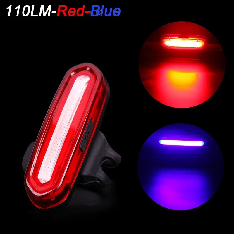 BUCKLOS LED Bike Tail Light – Rechargeable, IPX6 Waterproof
