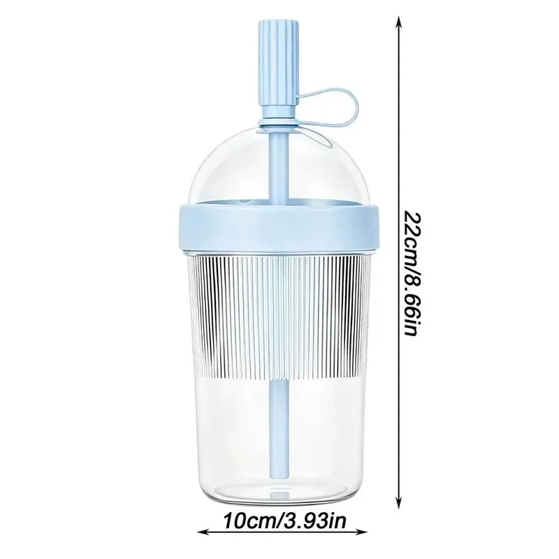 17oz Reusable Coffee Tumbler with Lid & Straw | Nixie Travel Mug
