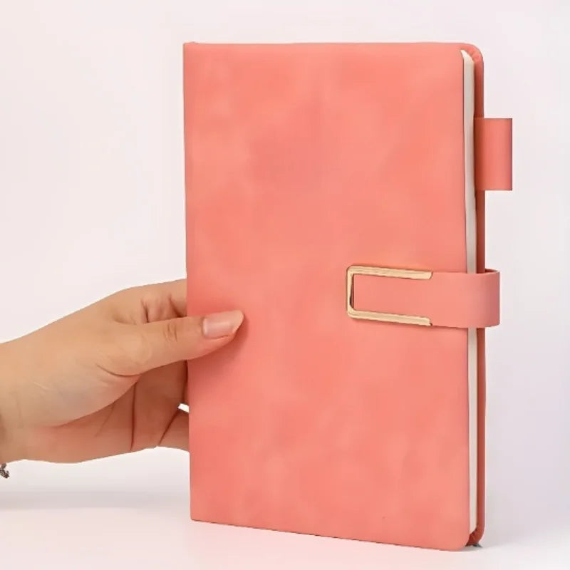 Personalized Vintage A5 Leather Notebook – Soft Cover Journal