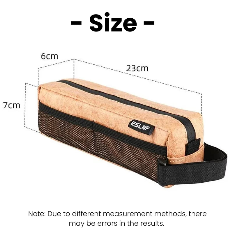 ESLNF Bike Top Tube Frame Bag Dual-Mesh Cycling Pouch MTB