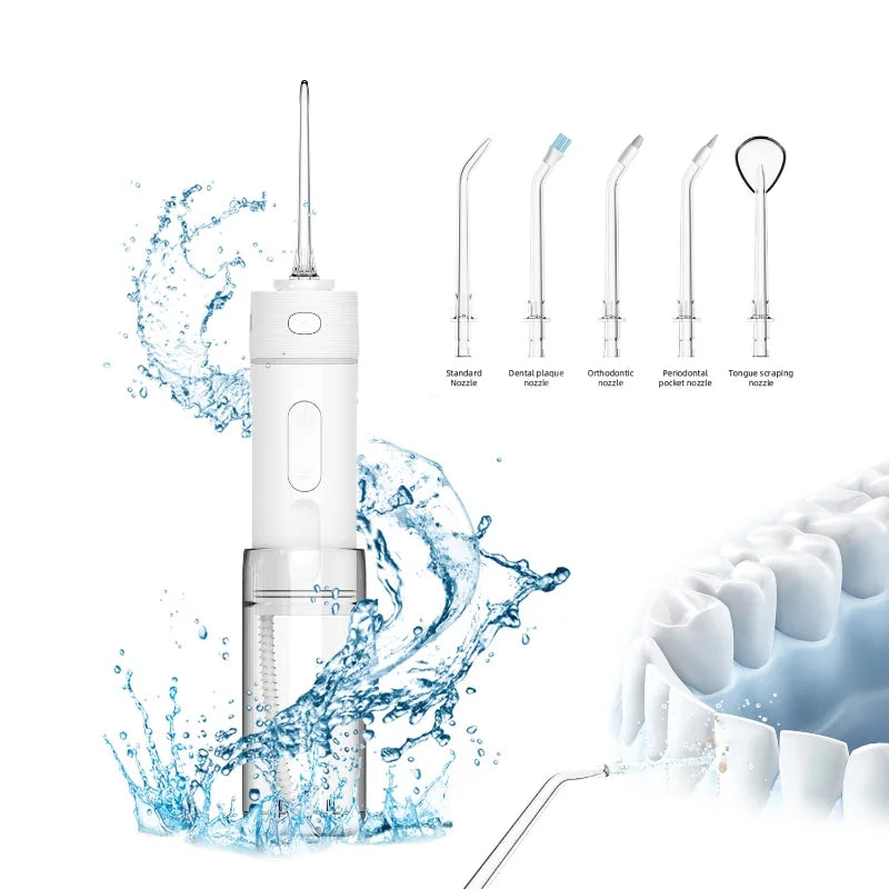 DUTRIEUX Portable Water Flosser Oral Irrigator 180ml IPX7