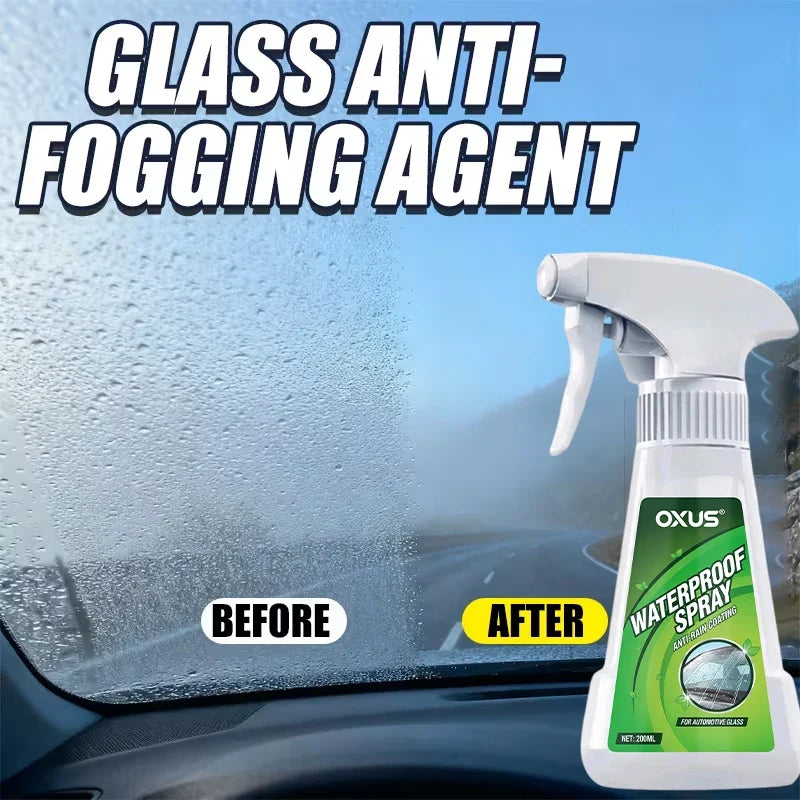 200ml Anti-Fog & Rain Repellent Spray for Car Windshield Glass
