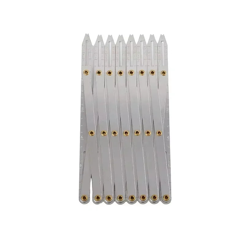 Adjustable Sewing Bisector Ruler – Buttonhole & Pleat Locator