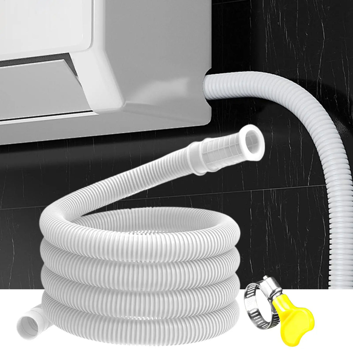 Universal AC Drain Hose 16mm Leakproof with Connecting Clip