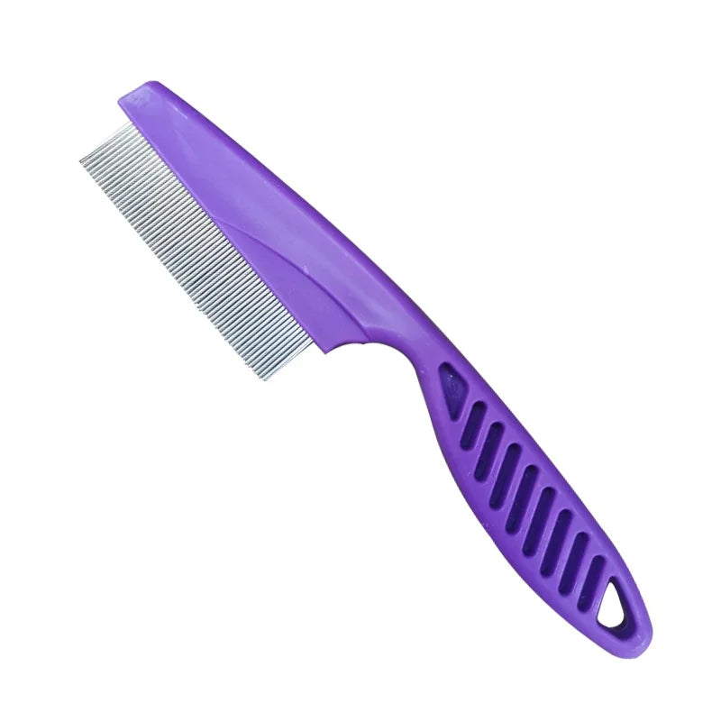 Stainless Steel Flea Comb for Dogs & Cats | Dense Teeth