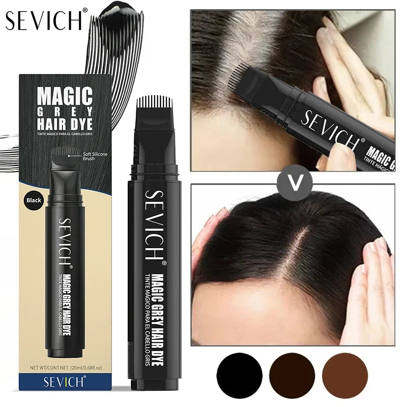 SEVICH Hair Dye Pen – Root Touch Up Color Stick | 4 Shades
