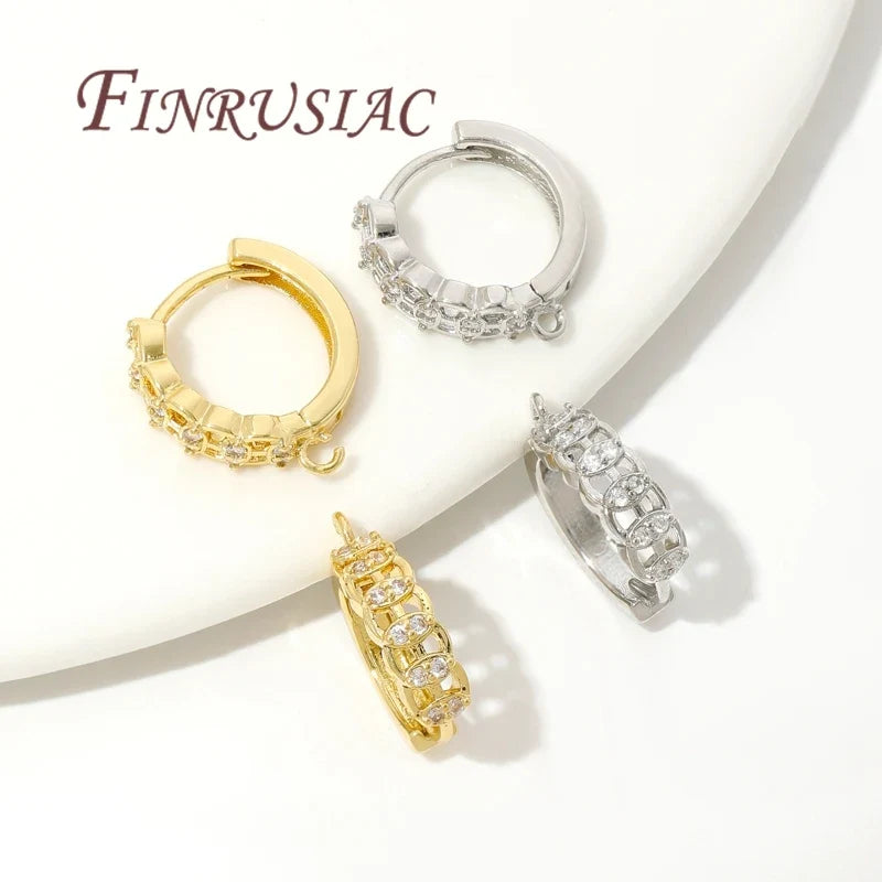 Rhodium Plated Earring Hooks & Clasps | DIY Jewelry Findings