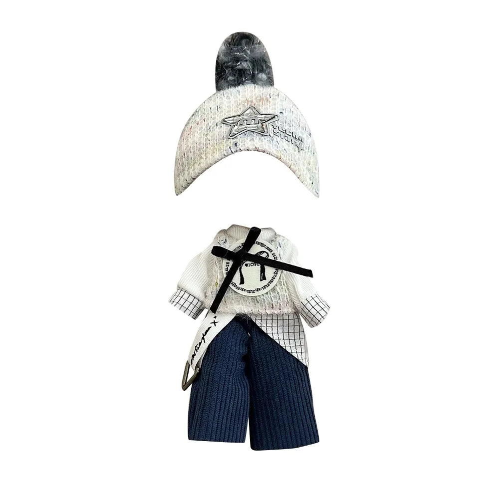 OB11 Doll Hooded Cloak Set – Rabbit & Bear Ears | 1/6 Scale