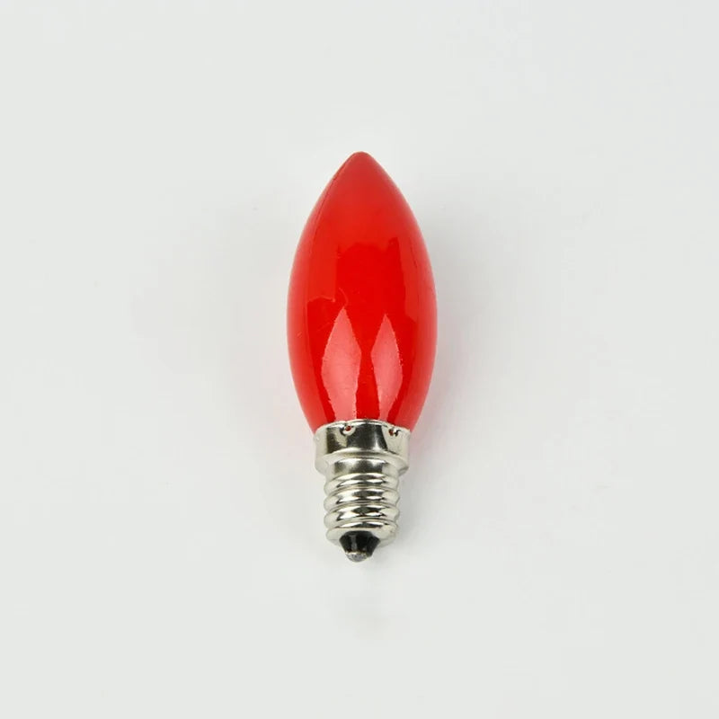 LED Red Candle Bulb E12/E14 – Altar & Temple Decorative Lamp
