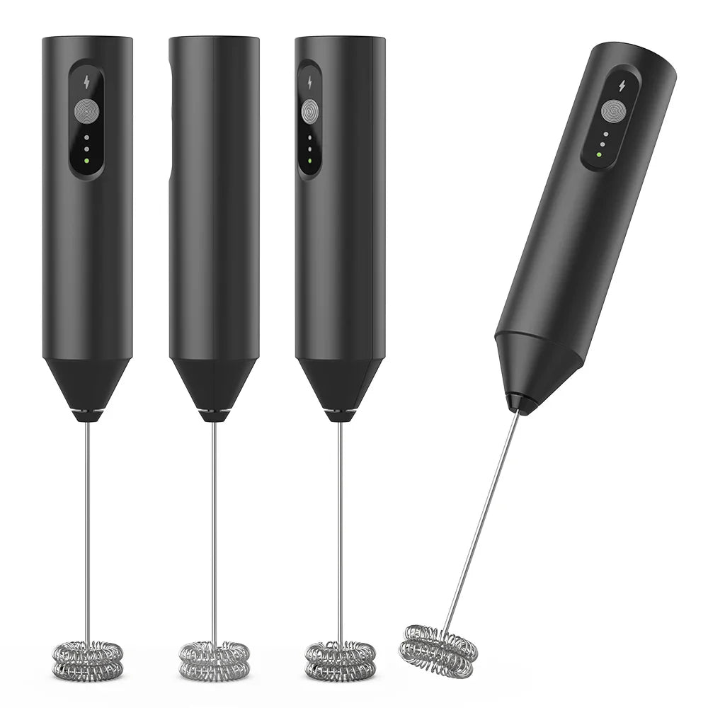 CLITON Wireless Electric Milk Frother & Portable Egg Beater