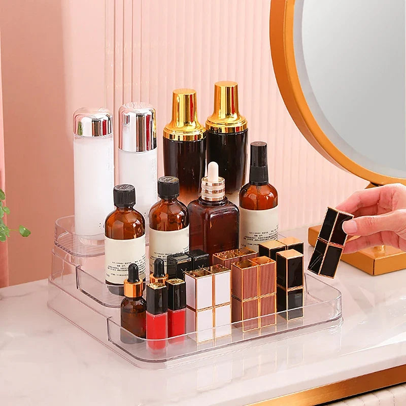 3-Tier Desktop Organizer Shelf for Perfume, Cosmetics & Spices