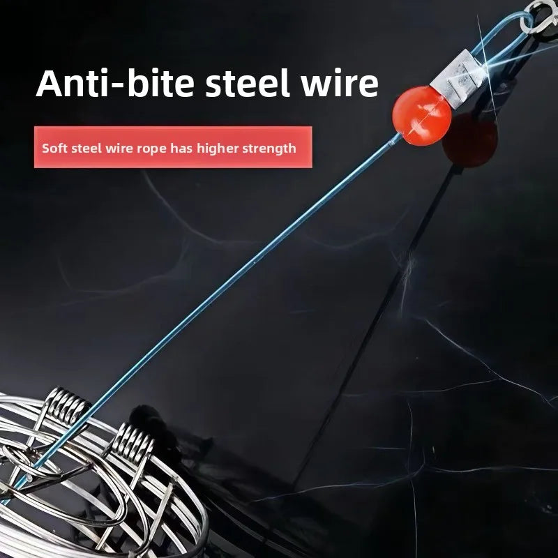 Stainless Steel Bait Cage Baiting Device – S, M & L Sizes