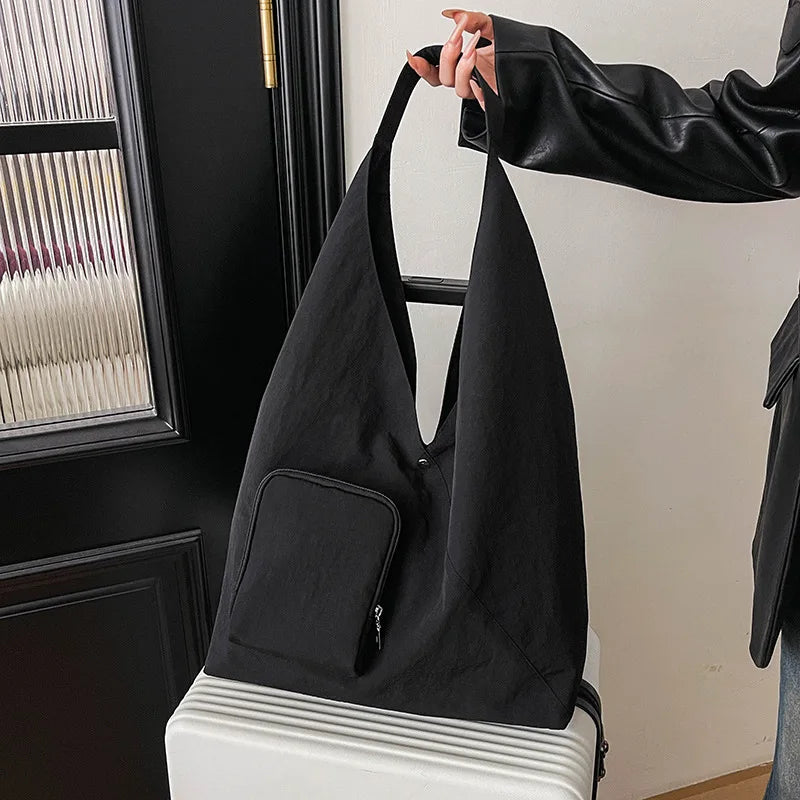 Women's Large Capacity Crossbody Tote Bag | Korean Style