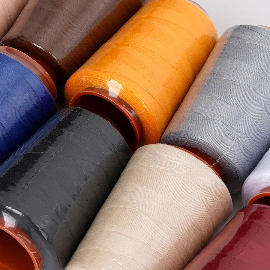 Polyester Sewing Thread Set – 10×800-Yard Cones + 10 Bobbins