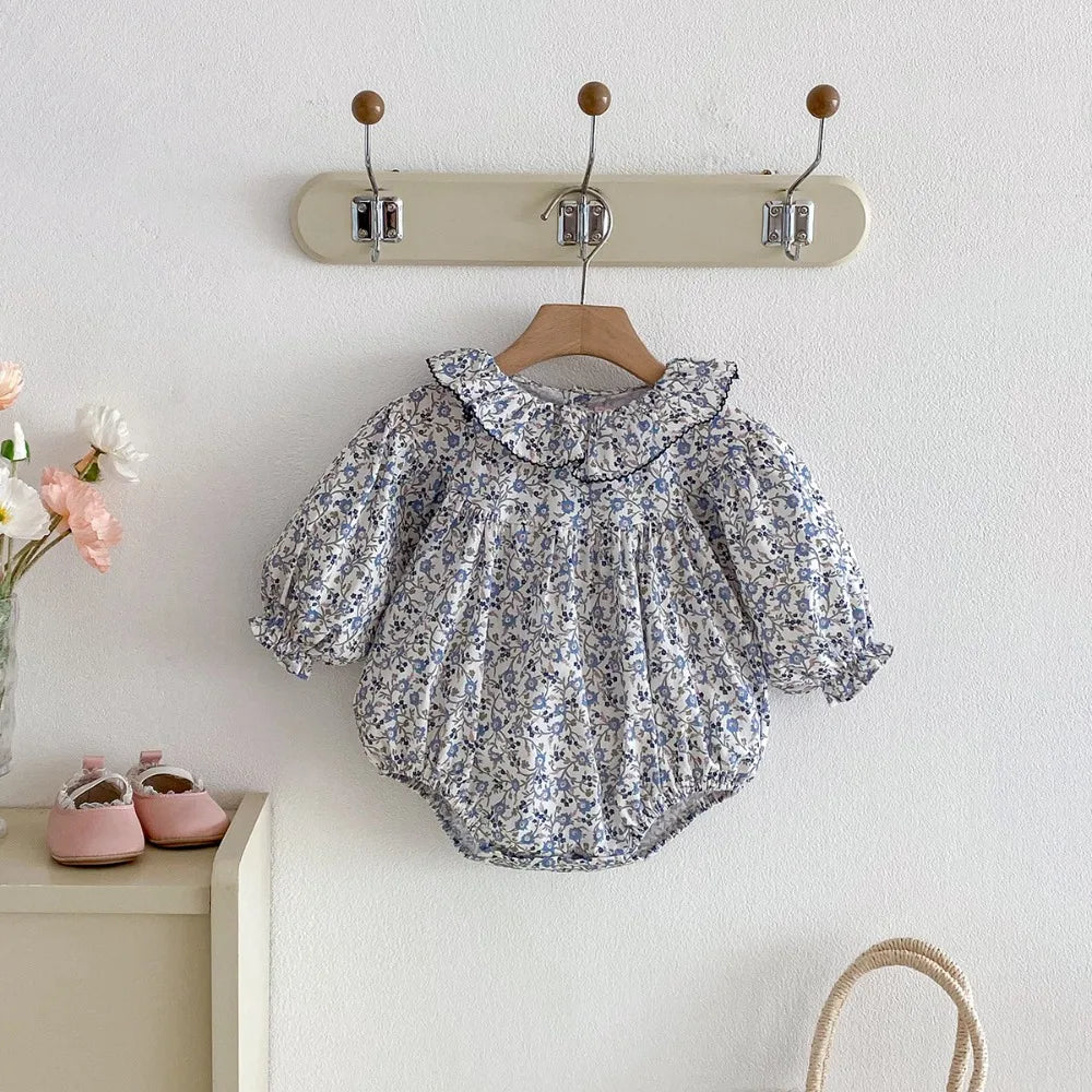 Pure Cotton Girls Bodysuit – Seamless Breathable Summer Suspender