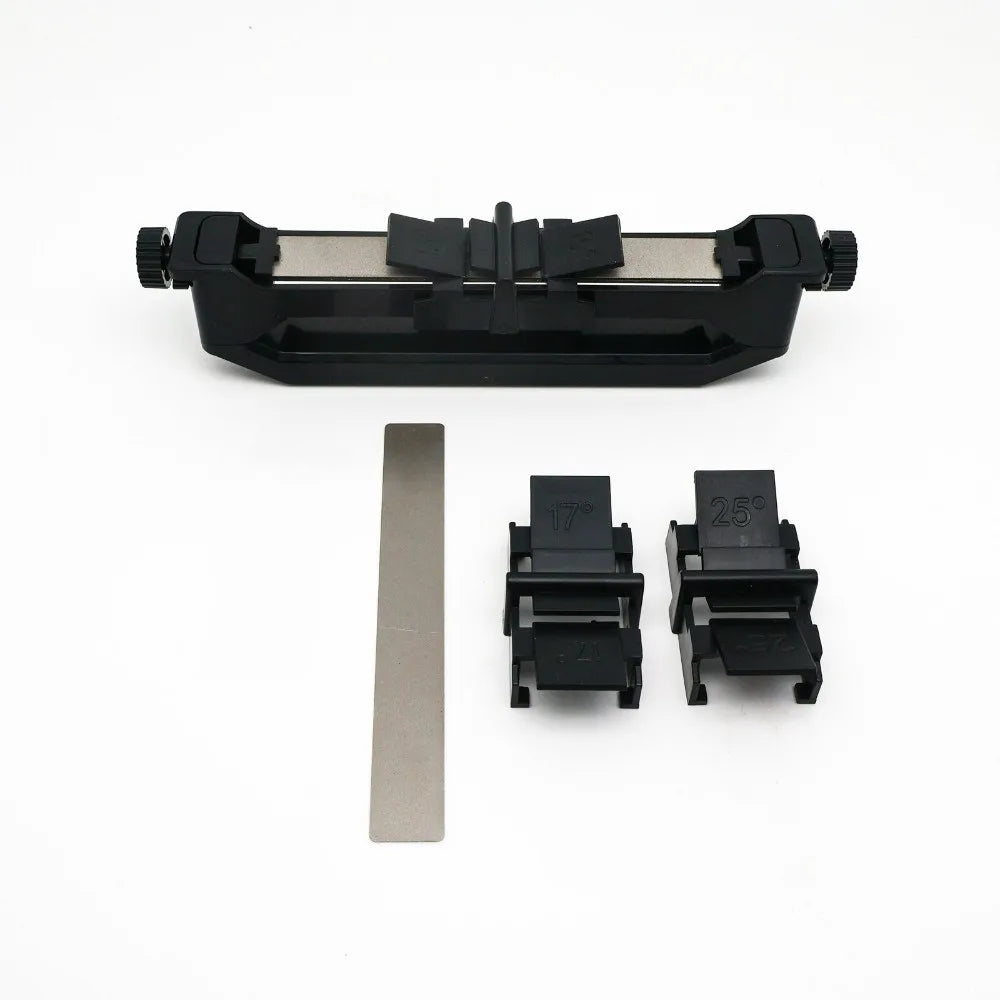 Adjustable Angle Knife Sharpener – Dual Whetstone & Non-Slip Grip