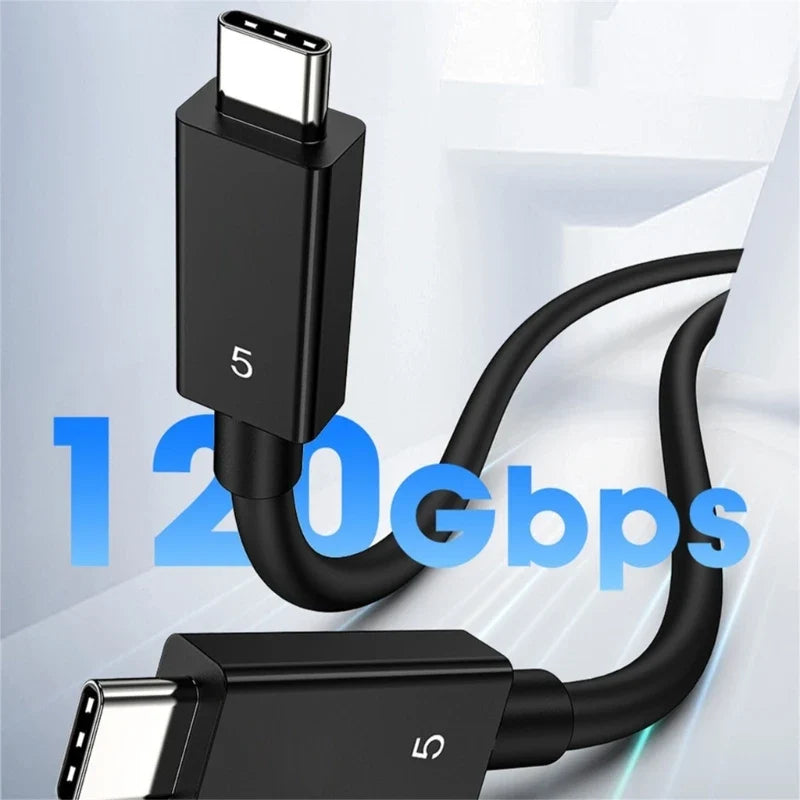 Thunderbolt 5 USB-C Cable | 80Gbps 240W 16K Video